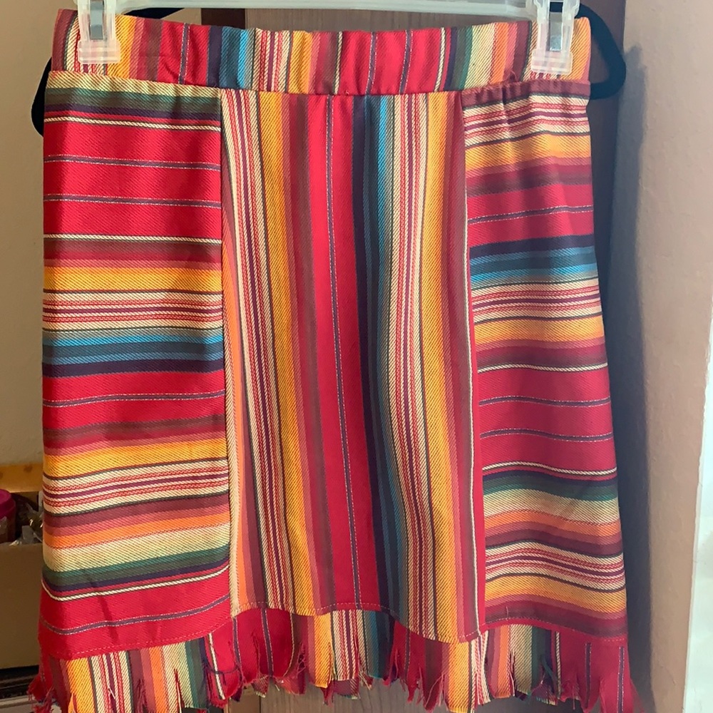 Multi colored skirt